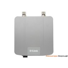 Точка доступа D-Link DAP-3520 Внешняя двухдиапазонная беспроводная 2.4 ГГц (802.11b g n)  5ГГц (802.11a n) точка доступа с поддержкой PoE, до 300 Мбит
