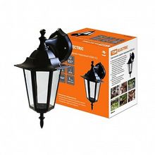 Светильник 6060-02 садово-парковый шестигранник, 60Вт, вниз, черный |  код. SQ0330-0002 |  TDM