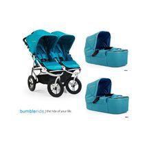 Bumbleride Indie Twin 2012 коляска для двойни и погодок