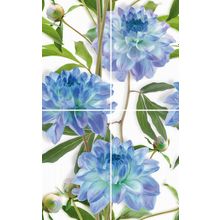 Керамическая плитка Cerrol Bellini Komplet-4 Bellini Azul панно 50х80