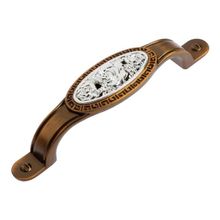 Ручка-скоба PC170COF LIGHT, м о 96 мм, цвет кофе