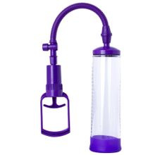 Sexus Фиолетовая вакуумная помпа с прозрачной колбой