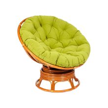 ПМ: Tetchair Кресло-качалка "PAPASAN" w 23 01 B   без подушки   + Матрац для кресла "Папасан"