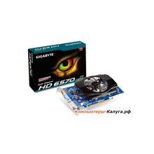 Видеокарта 1Gb &lt;PCI-E&gt; GIGABYTE GV-R657OC-1GI (+ game free Dirt3) &lt;R6570, GDDR3, 64 bit, VGA, DVI, HDMI, Retail&gt;