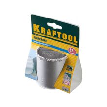 Коронка кольцевая Kraftool 33401-67_z01 (напыление карбид вольфрам, 67мм)