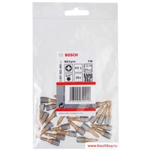 Bosch Набор 25 Бит 25 мм POZIDRIV Pz1 TiN (2607002490 , 2.607.002.490)