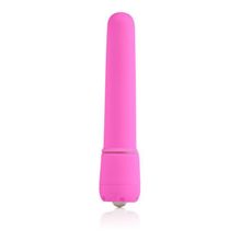 California Exotic Novelties Розовая вибропуля First Time Power Tingler (розовый)