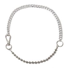 Колье-цепь под серебро (арт. 81081-7)