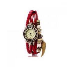 WOMAGE 630 модные женские часы браслет, красные