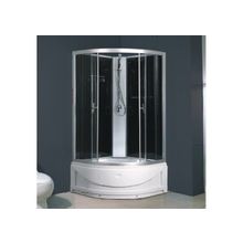 ODA 829В Душевая кабина 100*100 тонированное стекло (белая) - 829В Душевая кабина 1000*1000*2050 тонированное стекло (белая)