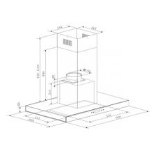 MAUNFELD HARBOUR Glass Isla 90 INOX