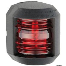 Osculati Utility 88 black 112.5° red navigation light, 11.412.01