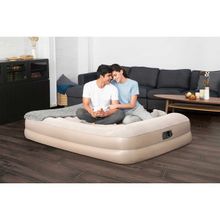 Двуспальная надувная кровать Bestway 67696 Tritech Airbed + насос (203х152х42см)