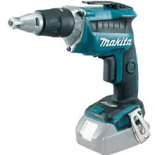 Шуруповерт Макита DFS 452 Z аккумуляторный Шуруповерт ак бщет,18В,Li-ion,0-4000обм,6-ти гран 14",1.5кг,кор,подсветка,без аккумулятора и зу