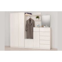 Моби Прихожая Ника 2 ясень светлый