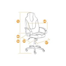 Tetchair Кресло NEO (1), черный синий