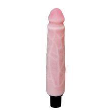 Bior toys Вибратор Realistic Cock Vibe телесного цвета - 25,5 см. (телесный)