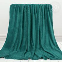 Плед флисовый "Роскошь" малахит 200х220 см