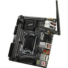 Мат. плата  MSI Z270I GAMING PRO CARBON AC (RTL) LGA1151   Z270   PCI-E DVI+HDMI GbLAN+WiFi+BT SATA  RAID Mini-ITX 2DDR4