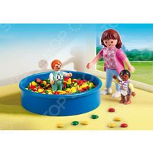 Playmobil 5572pm «Детский сад: Игровая площадка с шариками»
