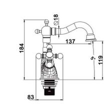 G1389 Смеситель для раковины GAPPO хром