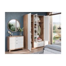 Алмаз. Любимый дом Модульная спальня Бари (Дуб Золотой Белый)