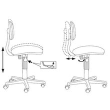 Кресло БЮРОКРАТ CH-201NX 15-155 желтый 15-155