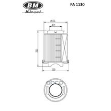 Фильтр Воздушный BM-Motorsport арт. FA1130