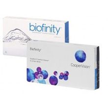 Контактные линзы Biofinity (силикон-гидрогелевые) 1 месяц ( 6 блистеров)