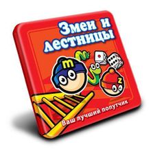 Магнитная игра Змеи и лестницы Mack and Zack, 6+