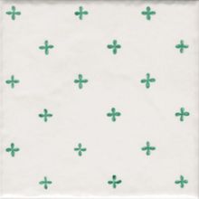 Tonalite Provenzale Decoro Calypso Verde Bottiglia 15x15 см