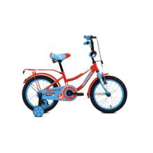 Детский велосипед FORWARD Funky 16 красный голубой (2020)