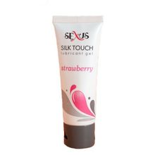 Гель-смазка с ароматом клубники Silk Touch Stawberry 50 мл
