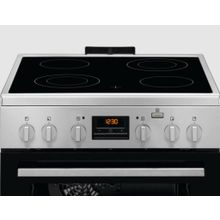 Электрическая плита Electrolux SteamBake RKR660203X 60см нержавеющая сталь c Anti Finger Print