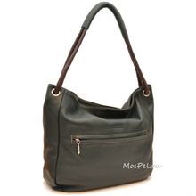 Сумка женская 3134 темно-зеленая