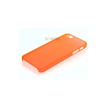 Накладка матовая для iPhone 5, оранжевая 00020734