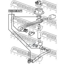 Ремкомплект Кулисы Переключения Передач Febest арт. 1999GBKIT