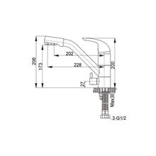 Raiber Смеситель для кухни RF6801