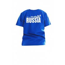 Футболка из хлопка - RUSSIA sport | синий