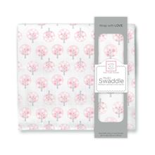 SwaddleDesigns муслиновая Pink Spot Tree