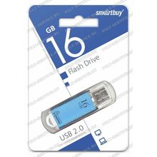 Флешка 16 Gb SmartBuy V-Cut Blue