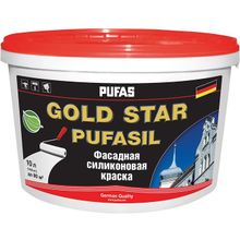 Пуфас Gold Star Pufasil 10 л белая