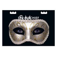 Sportsheets Венецианская маска Masquerade Mask (серебристый)