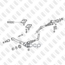 Опора Шаровая Нижняя Левая Правая Lada 2108-21099 86-> FIXAR арт. FK0202
