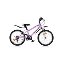Larsen Горный велосипед (хардтейл) Larsen Buggy (колеса 20) фиолетовый