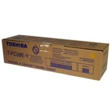 Тонер-картридж TOSHIBA T-FC28EY для e-STUDIO 2330c, 2820c, 3520c, 4520c (жёлтый, 24 000 стр)