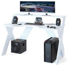 Сокол Стол компьютерный игровой КСТ-117 цвет белый ID - 292151