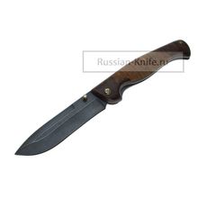 Нож складной Эртиль-2 (дамасская сталь), орех+береста