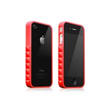 More Glam Rocka (красный) - бампер для iPhone 4