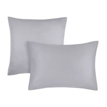 ПМ: Ecotex Набор наволочек Моноспейс - 2 шт. темно-серый